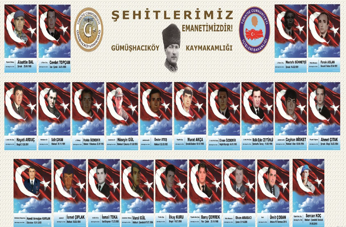 Şehitlerimiz Anma Sayfası Açıldı